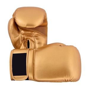 Guantes de Boxeo de Cuero Originales de Alta Calidad, Color Dorado, ODM, Guantes de Boxeo de la Mejor Calidad para Hombre y Mujer - Product Image 5