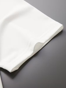 Men's Casual Short-Sleeved Easy Solid Color Versatile Sports Trendy Item Comfortable Breathable Sports - Product Image 6