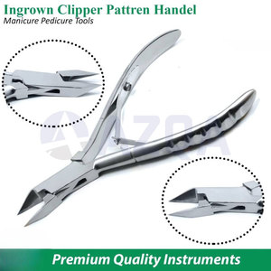 Professional Stainless Steel 10 Piece Podiatry and Ingrown Toenail Treatment Kit for Foot and <b>Nail</b> Care - Product Image 4
