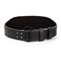Ceinture de musculation en cuir de vachette hautement respirante avec boucle réglable, protection professionnelle durable pour l'entraînement en salle de sport