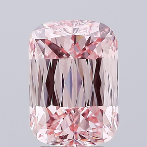 Cushion Cut Lab Grown <b>Pink</b> Diamond Loose Stone For Jewelry Making - Product Image 1