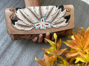 Cartera Larga de Cuero Vacuno Repujado para Mujer, 2026, a la Moda, de Alta Calidad, Bolso de Mano, Monedero de Cuero Genuino con Múltiples Ranuras para Tarjetas - Product Image 4