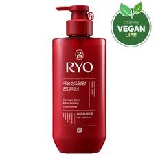 Balsamo Liquido Vegano Ryeo Hambit Extreme Damage & Nourishing 480ml, Profumo Floreale Polveroso, 1 Pezzo, per Perdita di Capelli - Product Image 1