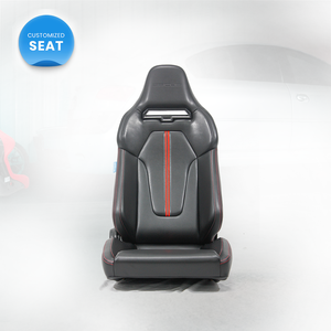 Chaise de jeu ergonomique avec dossier haut en cuir PU, siège de bureau pivotant, accoudoirs réglables, design racing, chaise de bureau pour ordinateur - Product Image 2