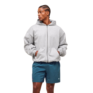 Pantalones Cortos Deportivos para Hombre, Diseño Gráfico, 7 Pulgadas, Corte Ajustado, para Entrenamiento de Fuerza y Acondicionamiento Físico, Color Azul Éxito - Product Image 4