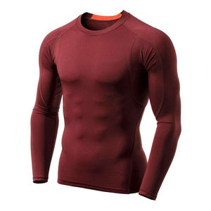Camisetas de Compresión para Hombre, Logotipo y Colores Personalizados, Mangas Largas, para Gimnasio, MMA, BJJ, Rashguard, Tela de 220g - Product Image 5