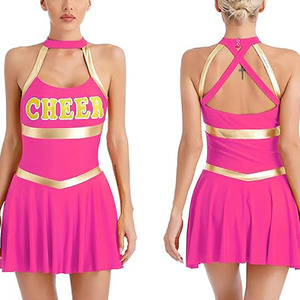 Uniforme de cheerleading personnalisé de qualité supérieure pour filles – Ensemble de cheerleading idéal pour les activités scolaires et les spectacles - Product Image 6