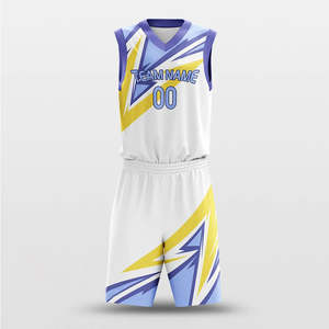 Maillots de basket personnalisés par sublimation, haute qualité, séchage rapide, uniformes de basket pour jeunes, logo d'équipe, maillot de basket - Product Image 1