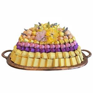 Plateau à dessert de table au design moderne, plateau de service créatif en métal pour chocolats, idéal pour les mariages, meilleure vente - Product Image 5