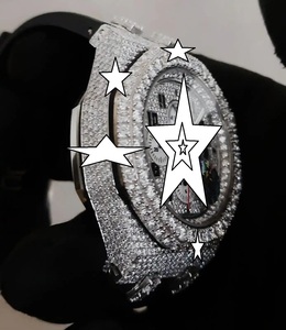 Luxury Men's Stainless Steel Quartz Watch Round Case Analog Dial Sapphire Crystal <b>Chronograph</b> Folding Clasp - Product Image 2