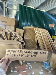 Arch Single <b>Bed</b> Rattan Headboard Wholesale Natural Wicker King <b>Bed</b> Head <b>Board</b> <b>Panel</b> Handcrafted Headboard Wicker - Product Image 5