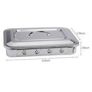 Plateau plat en acier inoxydable pour instruments médicaux, plateaux médicaux manuels de classe I, à vendre à bas prix - Product Image 3