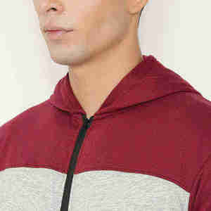 Ensembles de survêtements personnalisés pour hommes en molleton deux pièces, pull à manches longues, entraînement, jogging, survêtement pour hommes - Product Image 5