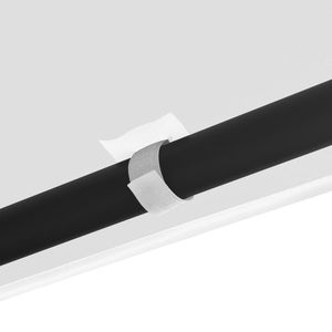 Carpa y Gazebo Grande de Tela Oxford Blanca con Estructura de Acero con Revestimiento de PA - Product Image 4