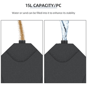 Outdoor Patio Umbrella Base for Weatherproof & Stylish Furniture Accessory - Product Image 3