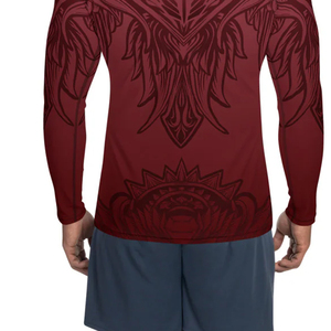 Vente en gros de hauts de gamme respirants imprimés pour hommes, manches longues, en Spandex/Polyester, pour adultes, best-sellers à bas prix - Product Image 4