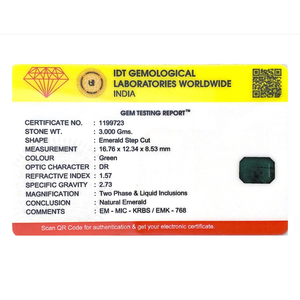 Certified AA Quality Zambian Emerald Loose Gemstone-15 Carat Pear Cut-Wholesale Lot - Product Image 4