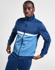 Custom Patchwork Nylon <b>Tracksuit</b> for Men Embroidery Patch logo Hooded Jacket Sweatpants 2 Piece Set <b>Polyester</b> <b>Tracksuit</b> - Product Image 5