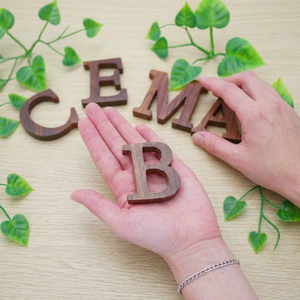 Handmade Eco-Friendly Customized MDF Wooden Letters for Personalized Gift Decoration and Creative DIY Craft Use - Product Image 1