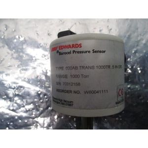 เซ็นเซอร์วัดความดัน BOC Edwards 600AB Barocel, TRANS - อุปกรณ์และอะไหล่เซมิคอนดักเตอร์ระดับโลกที่เชื่อถือได้ - Product Image 6