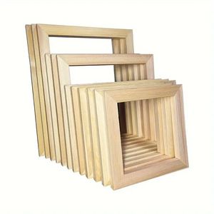 Manufacturer Custom Eco-Friendly Solid Pine Wood DIY Picture <b>Frame</b> with Modern Design <b>for</b> Oil <b>Painting</b> - Product Image 2