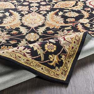 Tapis en laine moderne fait à la machine, motif géométrique rectangulaire, tailles personnalisées, lavable, résistant au feu, écologique, antidérapant - Product Image 2