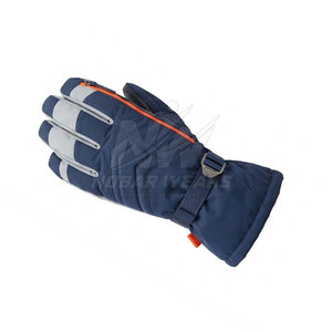 Gants de ski alpins coupe-vent pour l'hiver, avec extérieur imperméable, intérieur isolé, paume résistante et poignet réglable - Product Image 2