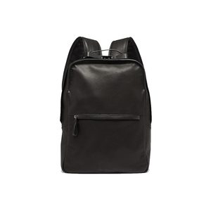 Premium Genuine <b>Leather</b> <b>Laptop</b> <b>Backpack</b> Men Large Capacity Business Travel Waterproof Vintage Design Custom Logo OEM Polyester - Product Image 3