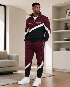 Conjunto de Pantalones y Sudadera Deportiva para Hombre de Khawaja Rafique Ullah Enterprises, Formal, 100% Algodón, Manga Larga, con Botones de Cuerno, para Primavera - Product Image 1