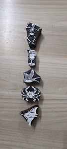 Bloques de impresión de madera grabados a mano para estampado textil DIY, arte de henna artesanal, patrón abstracto indio de Sheesham, arte reutilizable - Product Image 2