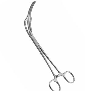 Pinza de trasplante hepático KLINTMALM de acero inoxidable de alta calidad, profesional, para cirugía ortopédica, en oferta. - Product Image 2