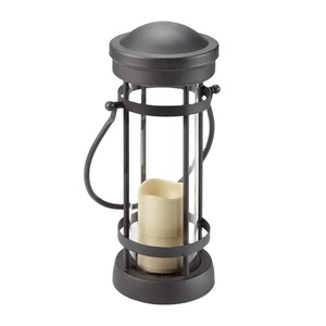 Vela de luz nocturna portátil para acampar, farol de suelo, 2023, decorativa, Vintage, para decoración del hogar y Hotel