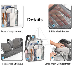 Online Sale Waterproof Pvc <b>Backpacks</b> New Style Low Moq Pvc <b>Backpacks</b> Quality Made Pvc <b>Backpacks</b> - Product Image 3