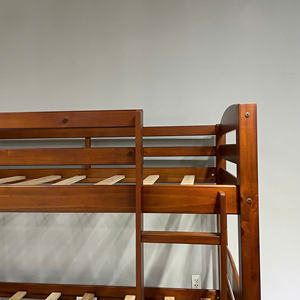 Cama de Almacenamiento de Madera Maciza de Estilo Moderno y Sencillo, Muebles de Madera Elegantes para el Dormitorio Principal del Hogar o de Alquiler - Product Image 3