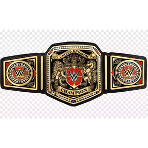 Ceinture de championnat de lutte poids lourd WWF, fabriquée en cuir de haute qualité, plaques en laiton personnalisées de 3 mm d'épaisseur - Product Image 1