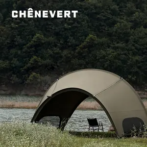 Cotton Outdoor Factory Portable Tent Camp Camping Picnic Rain Shade Tactics Wind Hemispherical Shelter Tent Light Luxury