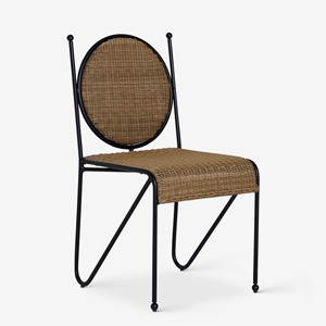 Modern Rattan Bar Chair With Metal <b>Frame</b> Outdoor Patio Furniture Contemporary Design Durable Commercial Use - Renny - Product Image 6