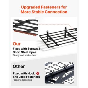 Scaffalatura a Muro in Acciaio a 2 Livelli per Garage, Set da 4 Unità da 2 x 3 Piedi, Stoccaggio Flottante 24 x 72 Pollici, 2 x 3 Piedi per Ripiano - Product Image 4