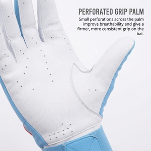 Gants de frappe de baseball en gros, ajustables, avec maintien sécurisé du poignet, équipement d'entraînement pour équipes et joueurs - Product Image 2
