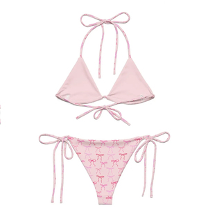 New Fashionable Summer Bikinis Sexy Backless <b>Bathing</b> Suits Print Swimsuit 2026 Bikinis & Beachwear Swimwear Women - Product Image 4