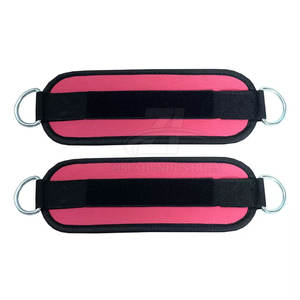 Correas de Tobillo con Anillo en D y Logotipo Personalizado, Equipo de Gimnasio Hecho con Material de Neopreno - Product Image 2