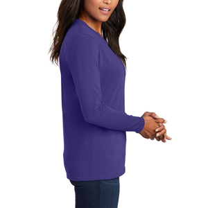T-shirt décontracté à manches courtes et col en V pour femme, 100 % coton, coupe sportive régulière, confortable pour la maison et le quotidien, avec broderie et fermeture éclair - Product Image 5