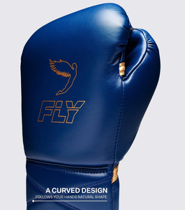 Guantes de Boxeo Fly Premium de Cuero, Diseño Ligero y Transpirable, con Logotipo Personalizado, Equipo de Boxeo Fly Pro Fight - Product Image 2