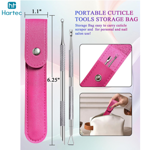 2-Piece Facial Pore Cleaning Kit Stainless Steel Acne Pimple Popper <b>Tool</b> With Portable Case Beauty <b>Tools</b> For Salon Personal Care - Product Image 5