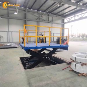 Naltako 1 Ton <b>Electric</b> Hydraulic Lift <b>Table</b> 220V with 100mm Safety Guard for Workshop Materials - Product Image 5