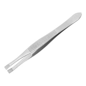 Pinzas Profesionales para Cejas con Logotipo Personalizado, de Acero Inoxidable, Ligeras, con Punta Curva y Puntas de Fibra, Agarre Perfecto Antideslizante - Product Image 6