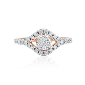 Anillo de Diamantes Naturales de Oro Rosa de 14 Quilates Personalizado, Joyería de Lujo para Mujer, 2.370 g de Peso de Oro, Suministro al por Mayor B2B - Product Image 4