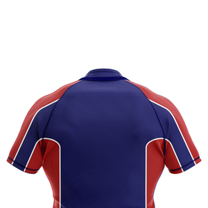 Camiseta de Rugby Personalizada con Impresión por Transferencia de Calor, Transpirable, que Absorbe la Humedad, Material Atlético Suave, Tejido de Alto Rendimiento - Product Image 6