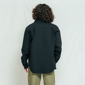 Envío Gratis Camisa Vaquera de Hombre Estilo Vintage Único 100% Algodón Transpirable de Alta Calidad para Verano Ropa Urbana Servicio OEM/ODM - Product Image 5