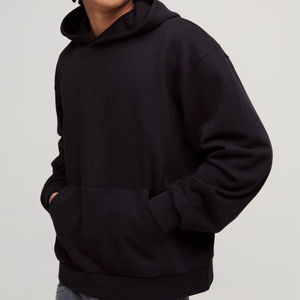 Nouveau design – Sweat-shirt à capuche personnalisé pour hommes, 100 % coton, coupe oversize – Vente en gros - Product Image 1
